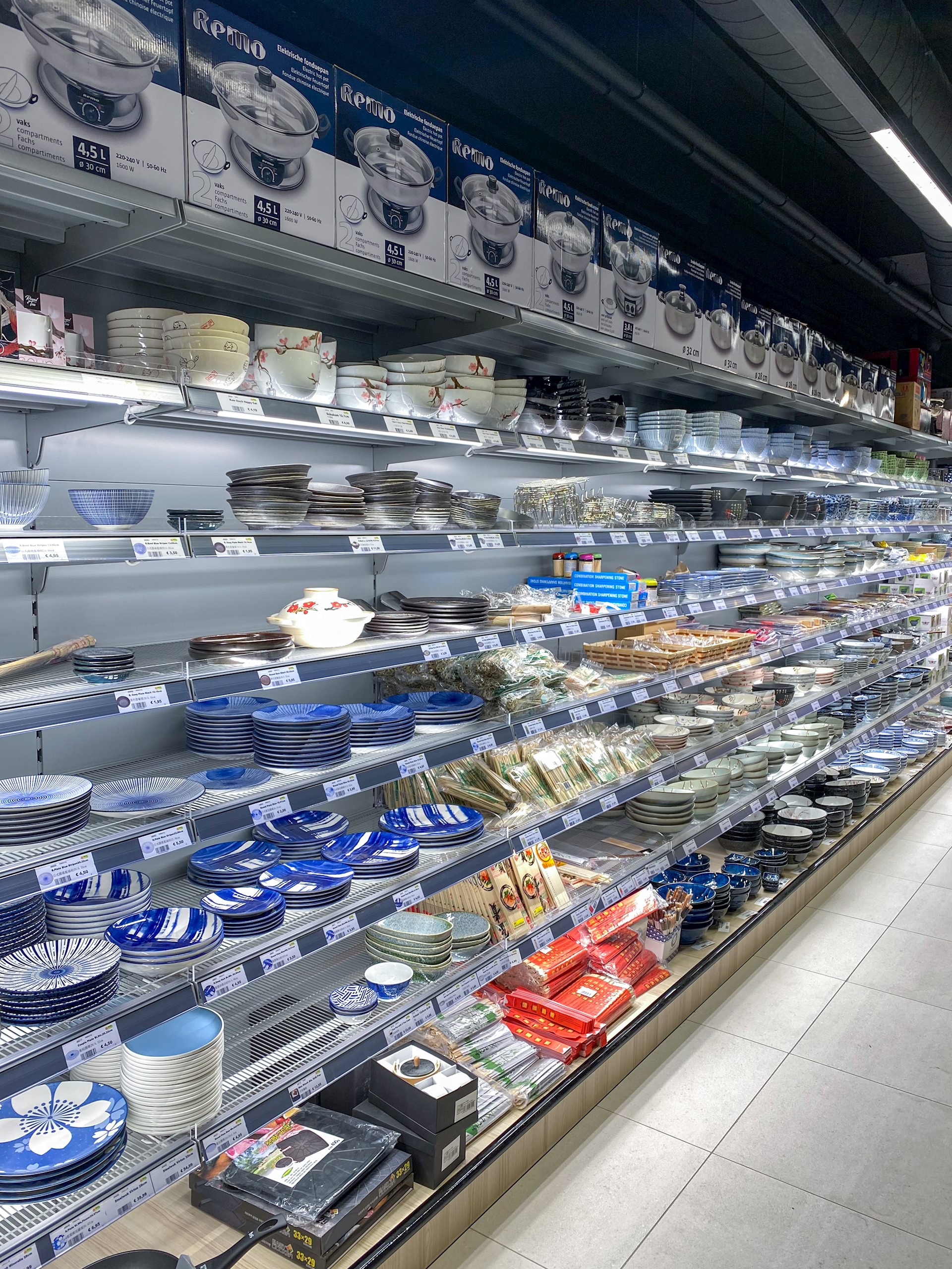 verlichting onder schappen 